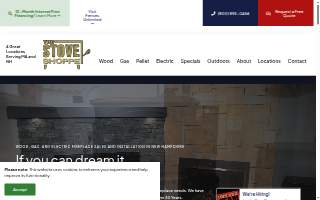 The Stove Shoppe website