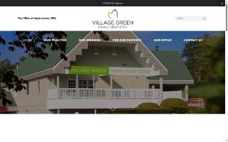 Village Green Family Dentistry website
