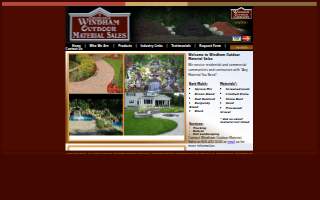 Windham Outdoor Material Sales website