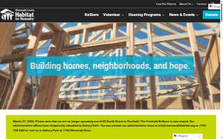 Asbury Park ReStore Monmouth County Habitat for Humanity website