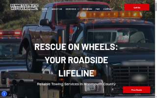 Bennett's Auto Recovery website