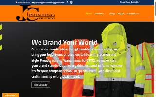 JC Printing Solutions of Asbury Park website