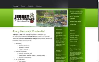 Jersey Shore Landscaping website