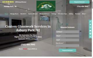 Monmouth Glass Company Inc of Ocean website