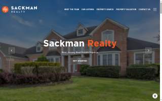 Sackman Realty website