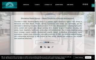 Shoreline Media Digital Marketing Web & SEO Agency of Asbury Park website