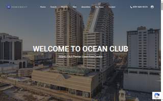 Ocean Club Realty website