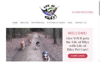 Ripley Rose Pet Care website