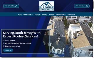 SJ Roofing website