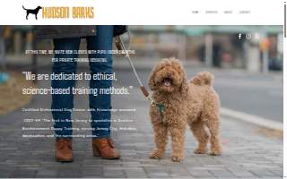 Hudson Barks of Bayonne website