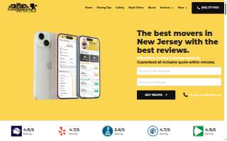Movement Pro Van Lines website
