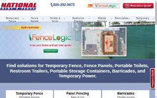 National Rent-A-Fence of Bayonne website