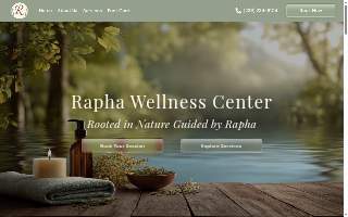 Rapha Wellness Center website