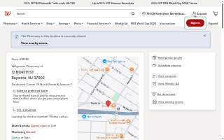 Walgreens website