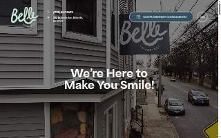 Belle Orthodontics website