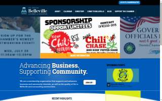 Belleville Senior Services website