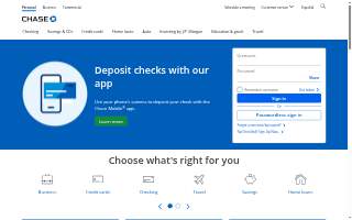 Chase Mortgage of Belleville website