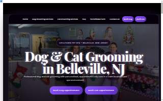 Chilltown Pet Spa website