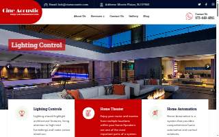 Cine Acoustic LLC - Audio Video , Home Automation New Jersey & New York website