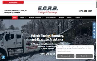 ECRB Towing and Recovery website