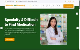 Midpoint Pharmacy website