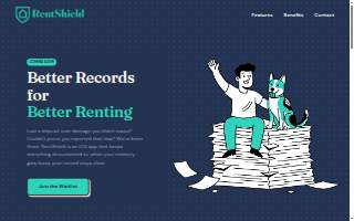 Rentshield Property Management of Bloomfield website