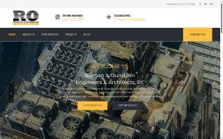RO Engineers & Architects, PC website