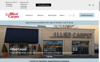 Allied Carpet website