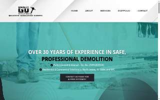 Gonzalez Demolition website