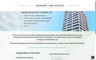 Law Offices of Jeffrey S. Hasson, P.C.- Teaneck website