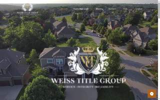 Weiss Title Group of Bergenfield website