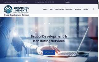 Advancing Insights website