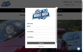 AFT Mobile Wash & Detailing NJ of Bloomfield website