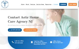 Astir Home Health Care website