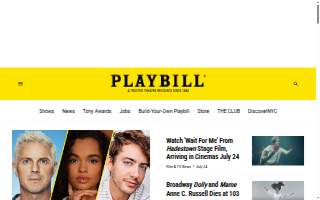 Broadway Performing Arts website