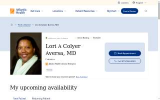 Colyer-Aversa Lori MD website