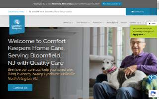 Comfort Keepers Home Care of Bloomfield website