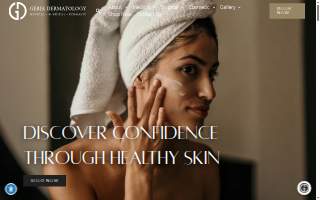Geria Dermatology - Verona of Bloomfield website
