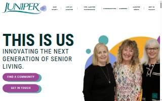 Juniper Communities - Home Office of Bloomfield website