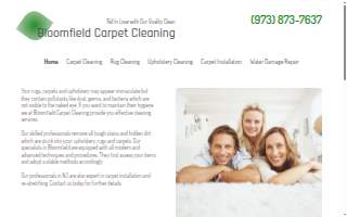 My Local Carpet Cleaning Bloomfield NJ website