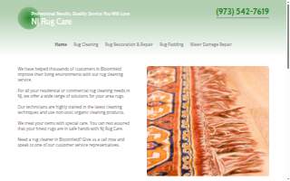 NJ Rug care website