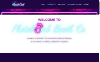 Photobomb Booths website