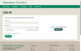 Provident Investment Services website