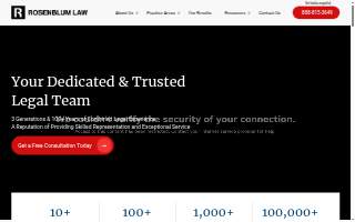 Rosenblum Law of Bloomfield website