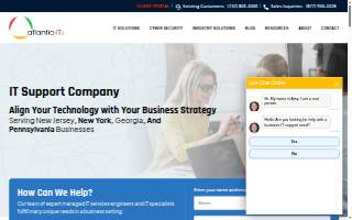 Atlantic IT | Middlesex County IT Support Company and Managed IT Services of Bound Brook website