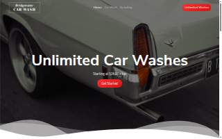 Bridgewater's Carwash & Gas Fuel website