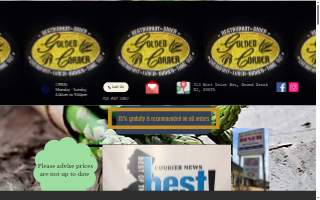 Golden Corner Diner website