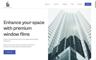 National Window Film website