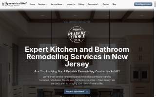 Symmetrical Wolf of Somerville website