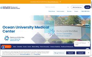 HMH Ocean University Medical Center website